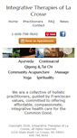 Mobile Screenshot of integrativetherapiesoflacrosse.com